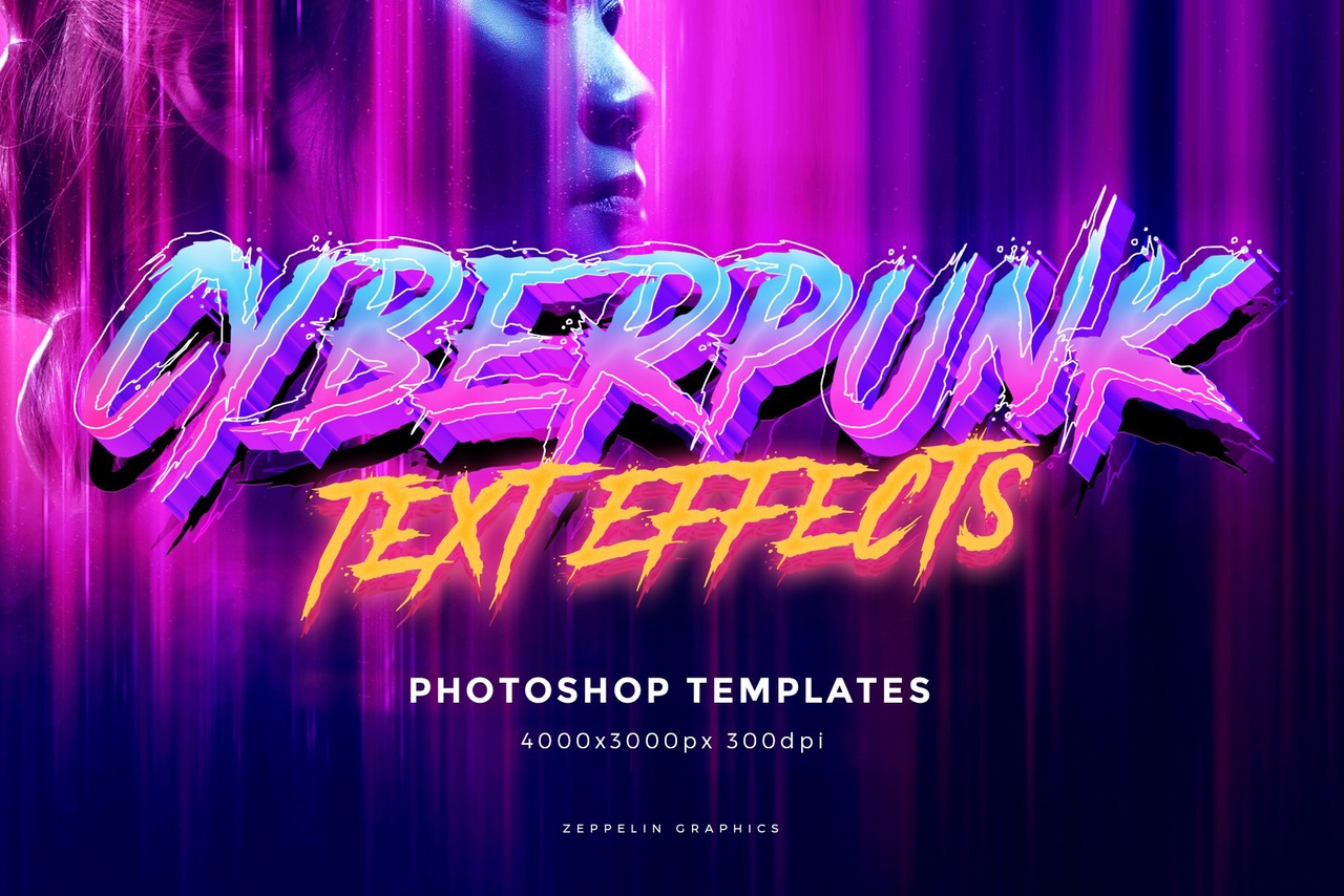 Cyberpunk font style фото 27