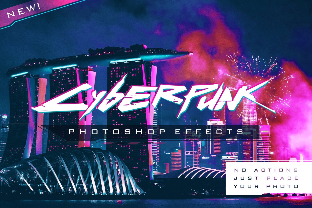 Cyberpunk font photoshop фото 91
