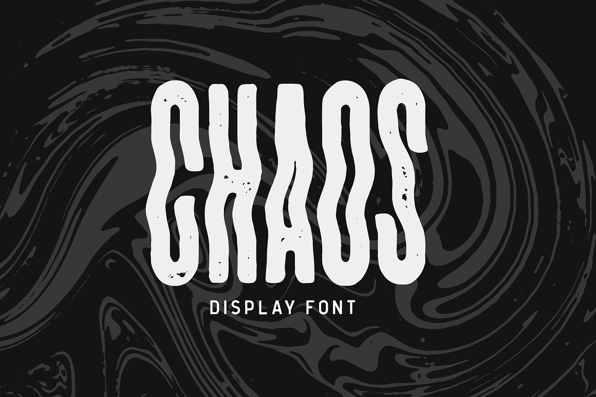 Font display. Шрифт display. Шрифт Chaos. Типографика хаоса. Шрифт хаос для музыкального альбома.